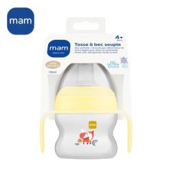 Mam Tasse Bec Souple Silicone 6Mois+ Avec Anses 150Ml