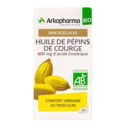 Arkogelules Huile De Pepins De Courge Bio Caps Fl/60