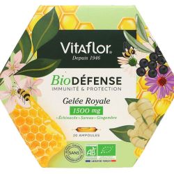 Vitaflor Apiculte Gelee Royale Bio 1500 Mg S Buv Defense+ 20Amp/15Ml