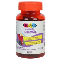 Pediakid Gomme Ourson Sommeil Fruits Des Bois Pilulier/60