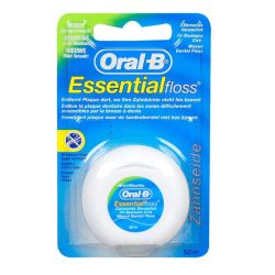 Oral B Fil Dentaire Cire Menthole 50M Boite