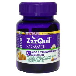 Zzzquil Sommeil Gomme Mangue Banane Pot/30
