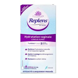 Replens Gel Vaginal Hydratant 8Unidoses/5,9G