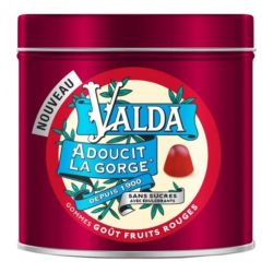 Valda Sans Sucre Gom A Macher Fruits Rouges B/140G