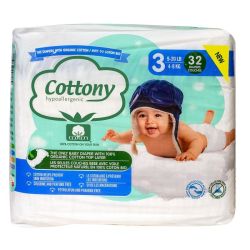 Cottony Couche Bebe T3 4-9Kg B/32