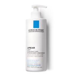 Lipikar La Roche Posay Lait Relipidant Corps Anti-Dessechement 48H Fl Pompe/400Ml