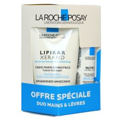 Lipikar Xerand La Roche Posay Cr Protectrice Mains T/50Ml+Nutritic Stick Levres