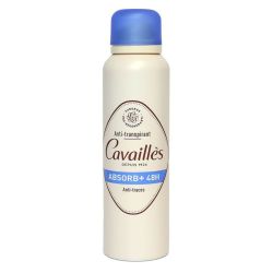 Cavailles Deo Absorb + Deodorant 48H Ani-Traces Spray/150Ml