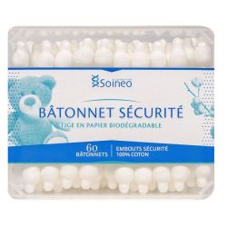 Soineo Coton-Tige Securite B/60
