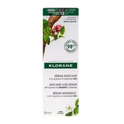 Klorane Capillaire Serum Anti-Chute Quinine Et Edelweiss Bio Fl Pompe/100Ml