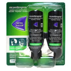 Nicorettespray 1 Mg/Dose S Pulv Bucc 2Fl/13,2Ml+Puce