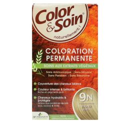 Color&Soin Kit Coloration Permanente 9N Blond Miel