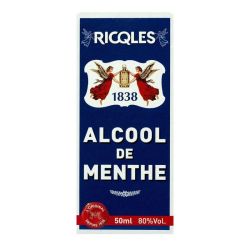 Ricqles 80° Alcool De Menthe Fl/50Ml
