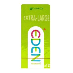 Eden Gen Preservatif Extra Large Latex Lubrifie B/12
