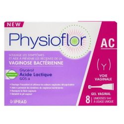 Physioflor Ac Gel Vaginal Acidifiant Et Prebiotique 8Unid/5Ml