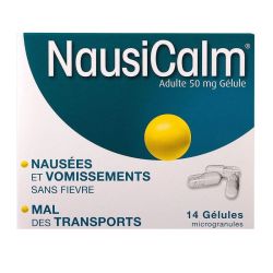Nausicalm 50 Mg Gel Adulte Plq/14