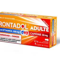 Prontadol 500 Mg/50 Mg Cpr Adultes Plq/16