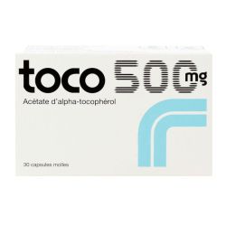 Toco 500 Mg Caps Molle Plq/30