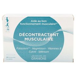 Granions Decontractant Musculaire S Buv 30Amp/2Ml