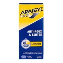 Apaisyl Poux Shampooing Antipoux Et Lente Fl/100Ml+Peigne