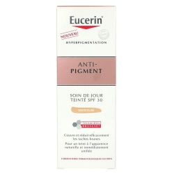 Eucerin Anti-Pigment Jour Spf30 Cr Soin Teinte Medium Fl Pompe/50Ml