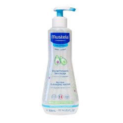 Mustela Bebe Enfant Eau Nettoyante Sans Rincage Avocat Bio Fl Pompe/300Ml