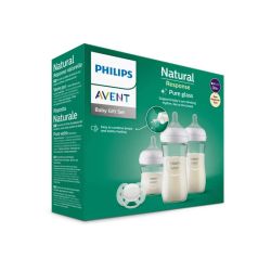 Avent Naturel Responce Coffret Biberon Verre B/3