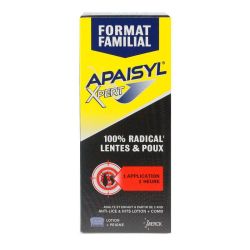 Apaisyl Xpert Lot Traitante Poux Lentes Fl/200Ml