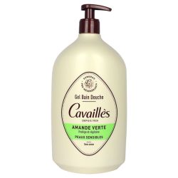 Cavailles Gel Bain Douche Amande Verte Fl Pompe/1L