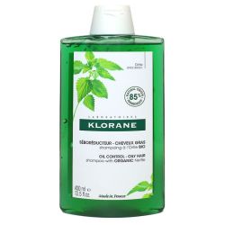 Klorane Capillaire Shampooing Seboregulateur Ortie Bio Fl/400Ml