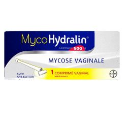 Mycohydralin 500 Mg Cpr Vaginal Plq/1