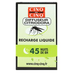 Cinq Sur Cinq Recharge Pour Diffuseur Citriodora