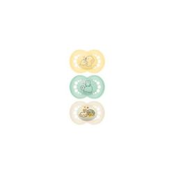 Mam Original Sucette Silicone +18Mois Beige B/3