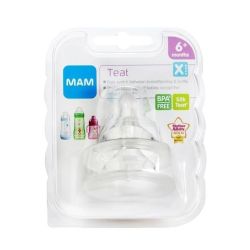 Mam Tetine Debit X Rapide Silicone B/2