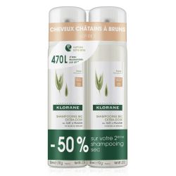 Klorane Capillaire Shampooing Sec Avoine & Ceramides Teinte 2Sprays/150Ml