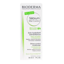 Bioderma Sebium Mat Control Cr Soin Hydratant Anti-Brillance T/30Ml