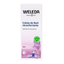 Weleda Soins Visage Iris Cr De Nuit Hydratante Reconfortante T/30Ml