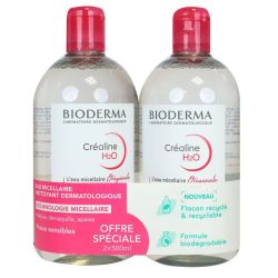 Bioderma Crealine H2O Souffle A Froid Eau Micellaire 2Fl/500Ml