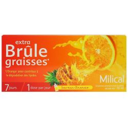 Milical Extra Brule Graisses S Buv Ananas 7Fioles/10Ml