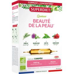 Superdiet Quatuor Bio S Buv Beaute De La Peau 20Amp/15Ml