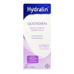 Hydralin Quotidien Gel Lavant Usage Intime Fl/200Ml