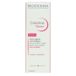 Bioderma Crealine Yeux+ Cr Soin Regard Anti-Fatigue T/15Ml