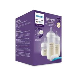 Avent Naturel Responce Coffret Biberon Neutre B/3