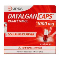 Dafalgancaps 1000 Mg Gel Plq/8