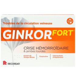 Ginkor Fort Gel Plq/30