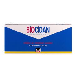 Biocidan 0,1 Mg/0,4 Ml Collyre Recip Unidose 10Unid/0,4Ml