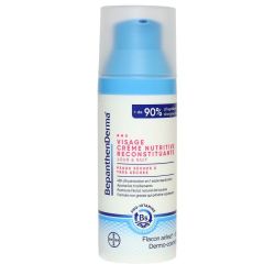 Bepanthenderma Cr Nutritive Reconstituante Visage Fl Airless/50Ml
