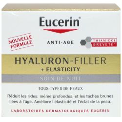 Eucerin Hyaluron-Filler + Elasticity Emuls Soin De Nuit Pot/50Ml