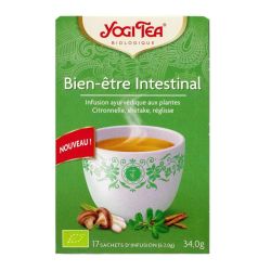 Yogi Tea Tis Ayurvedique Bien-Etre Intestinal Bio 17Sach/2G
