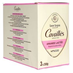 Cavailles Sav Surgras Amande Lactee 3X200G